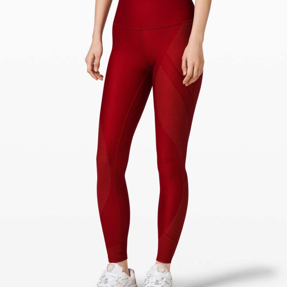 Lululemon My Element Deep Red Tight Lululemon X R… - image 3
